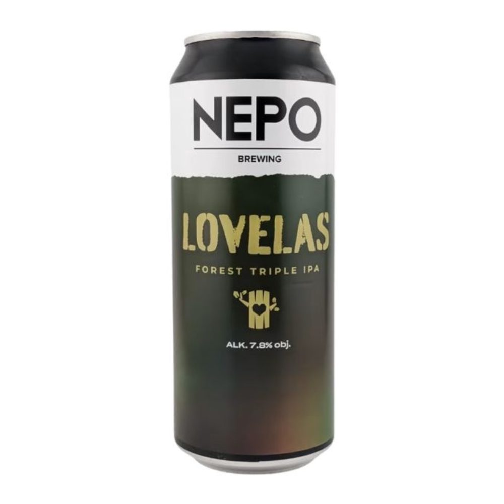 Piwo Nepo Lovelas Triple Forest IPA 7,8% 500 ml puszka DRS