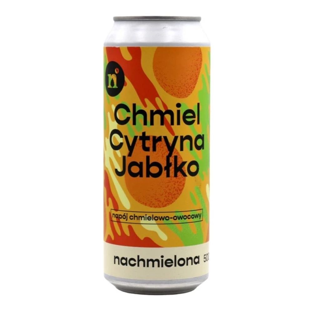 Piwo Nepo Nachmielona Chmiel+Jabłko+Cytryna 0% 500 ml puszka DRS