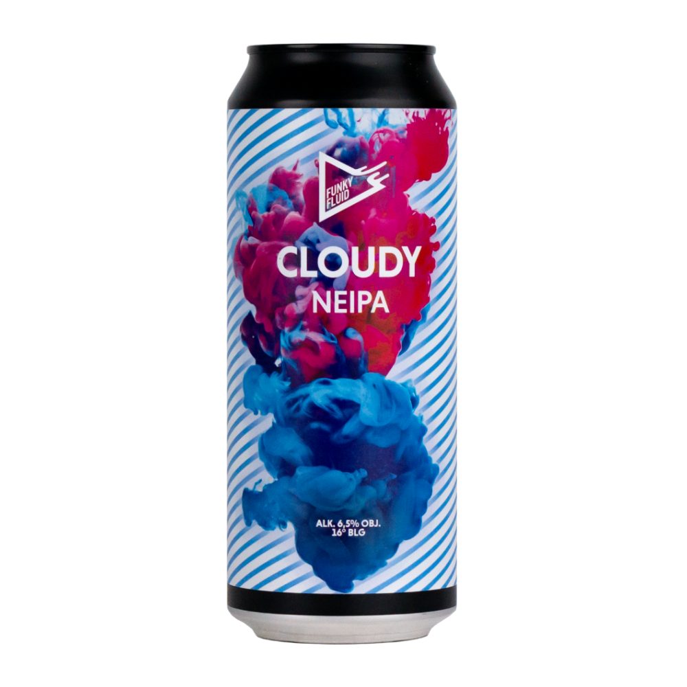 Piwo Funky Fluid Cloudy 6,5% 500 ml Puszka DRS
