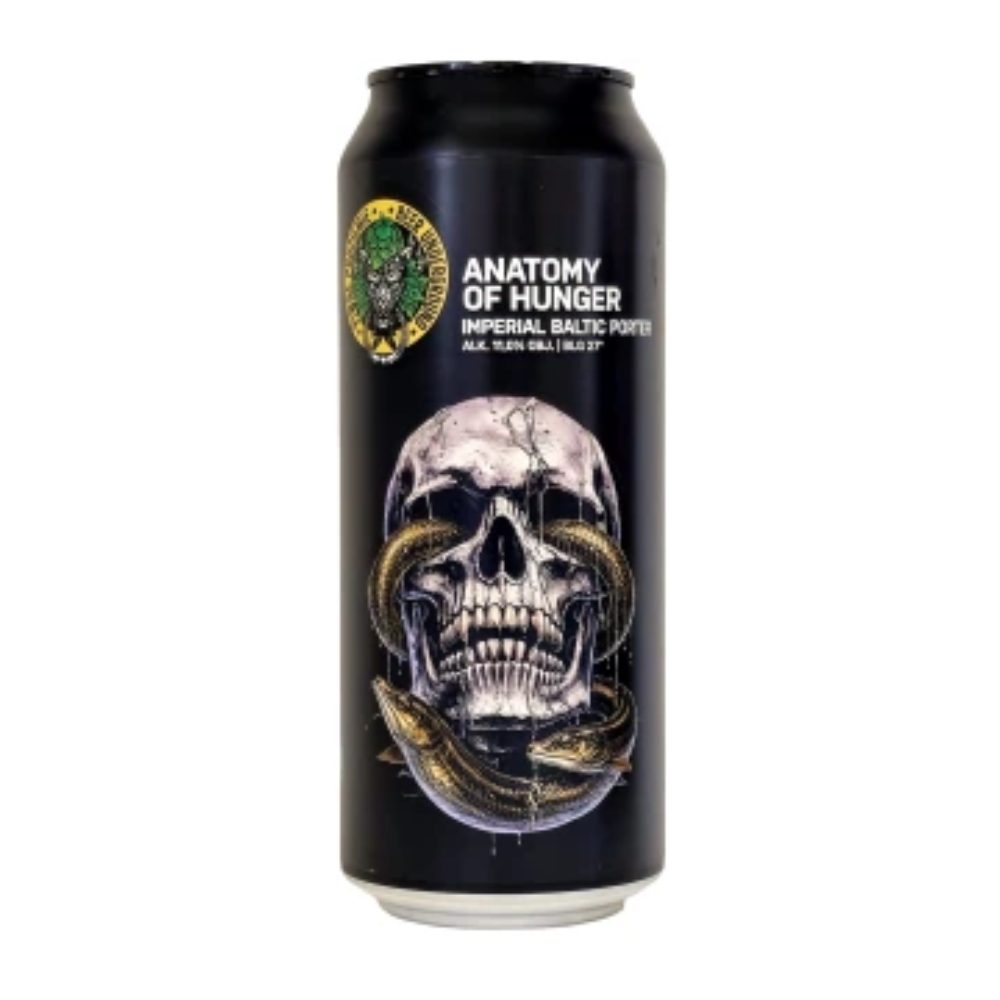 Piwo Piwne Podziemie Anatomy of Hunger Imperial Baltic Porter 11% 500 ml puszka DRS