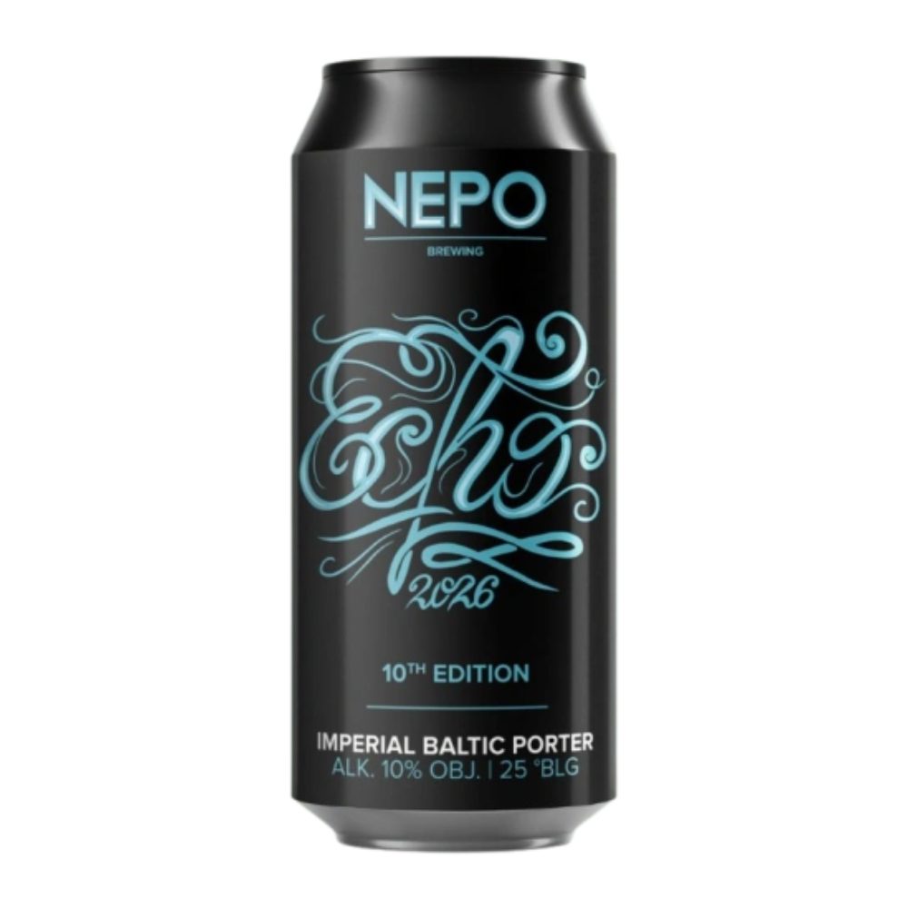 Piwo Nepomucen Echo the 10th Edition Imperial Baltic Porter 10% 500 ml Puszka DRS