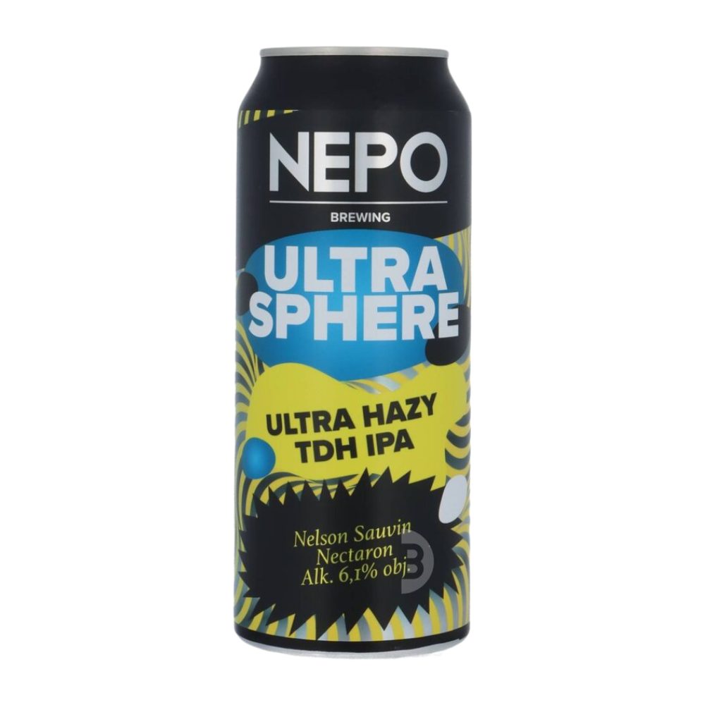 Piwo Nepomucen Ultrasphere Ultra Hazy TDH IPA 6,1% 500 ml puszka DRS