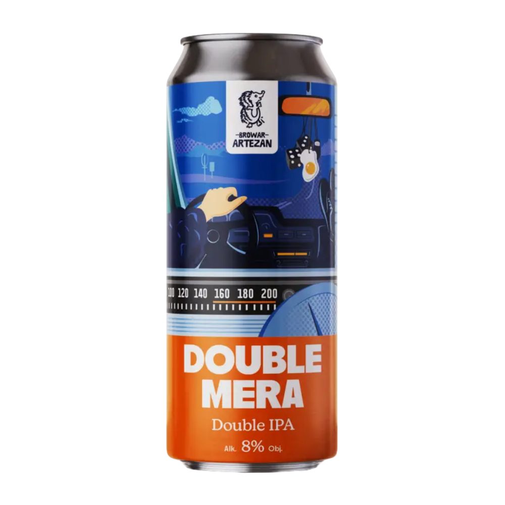 Piwo Artezan Double Mera Double IPA 8% 500 ml puszka