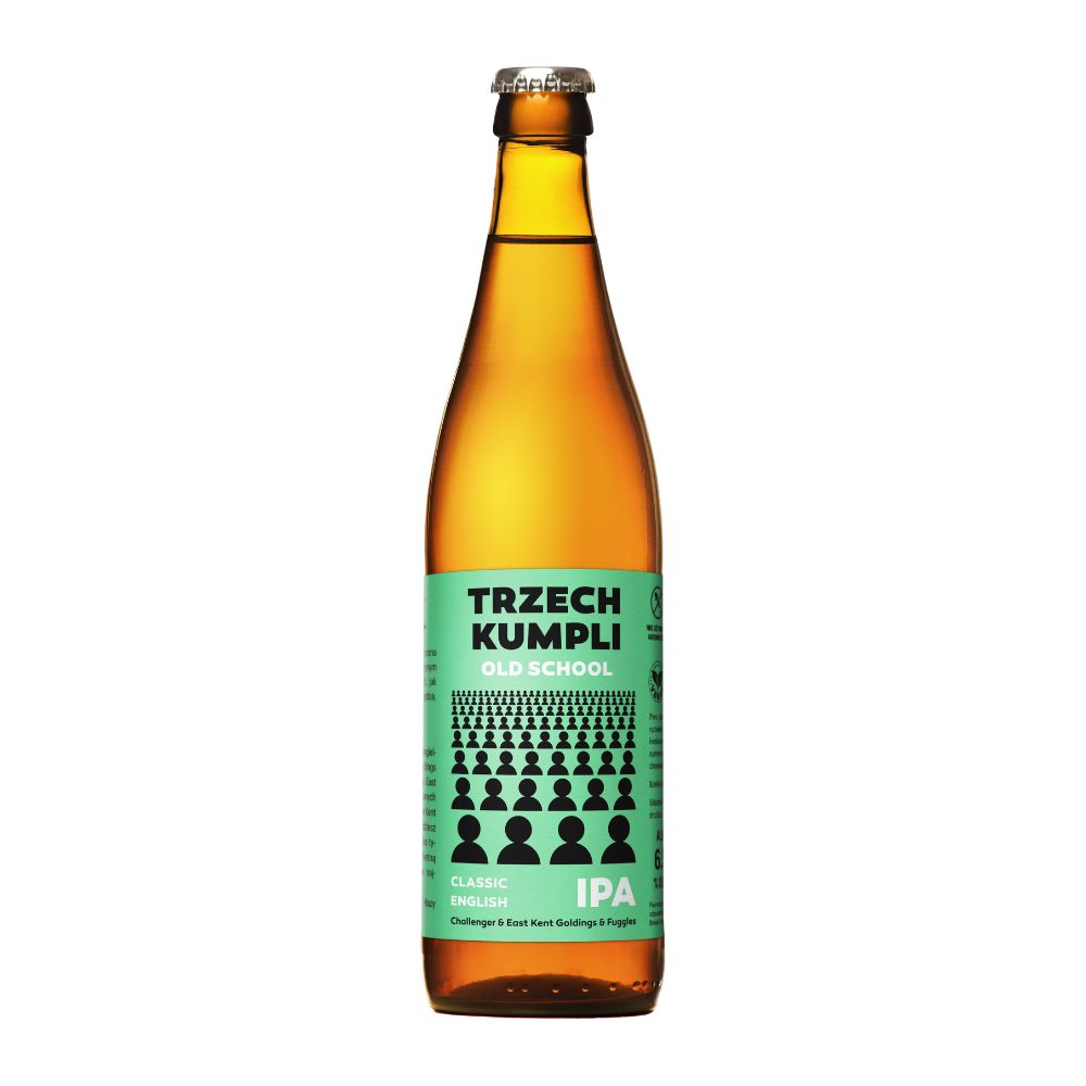 Piwo Browar Trzech Kumpli Old School Classic English IPA 6,5% 500 ml