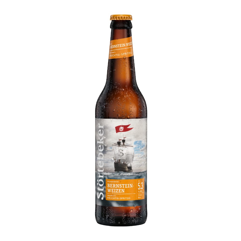 Piwo Stortebeker Bernstein-Weizen 5,3% 500 ml