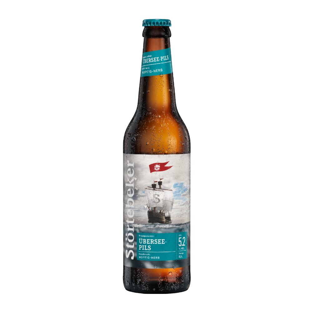 Piwo Stortebeker Ubersee - Pils 5,2% 500 ml zwrotna