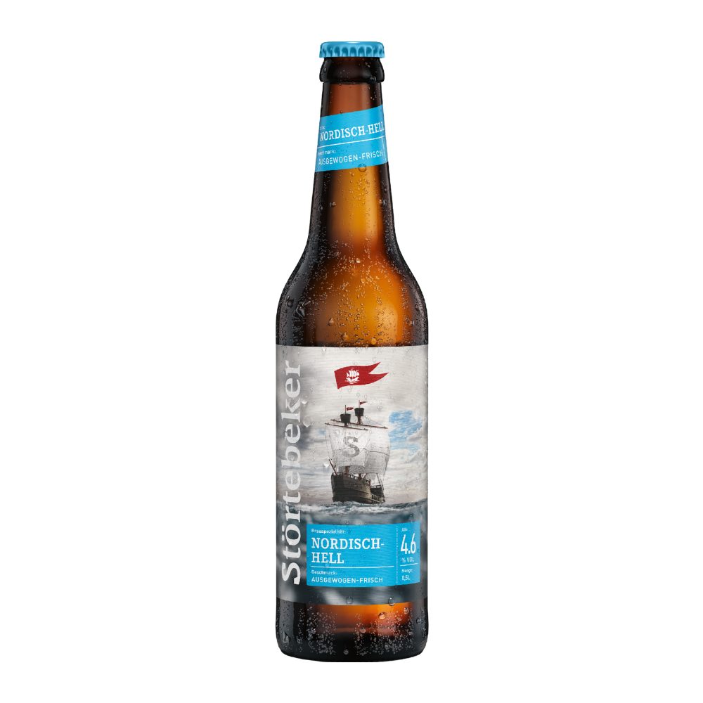 Piwo Stortebeker Nordisch Hell 4,6% 500 ml zwrotna