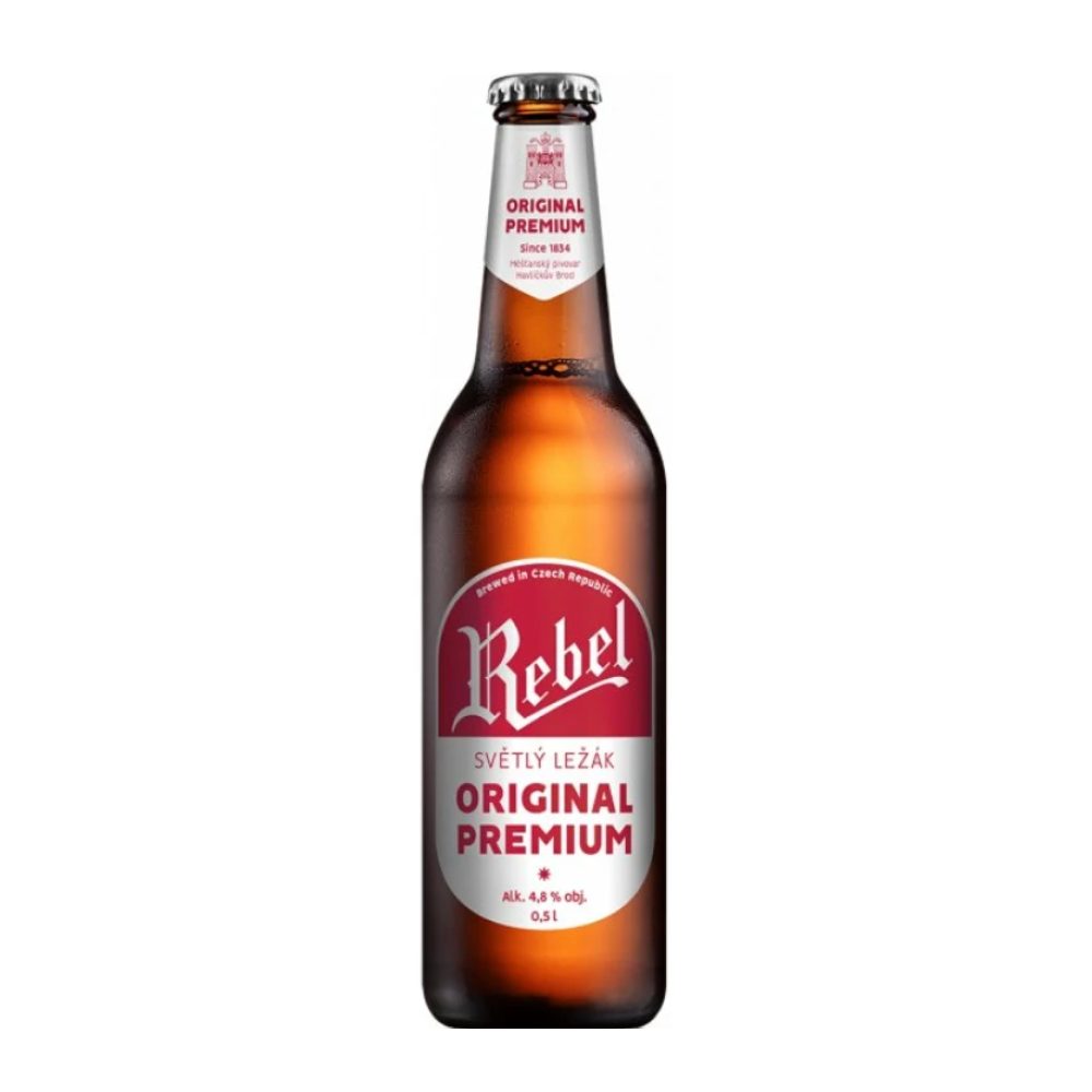 Piwo Rebel Original 12 4,8% 500 ml