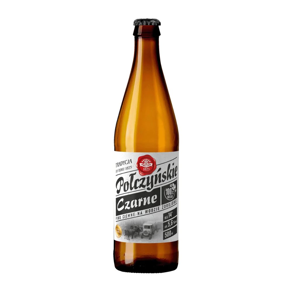 Piwo Połczyńskie Czarne 4,5% 500 ml