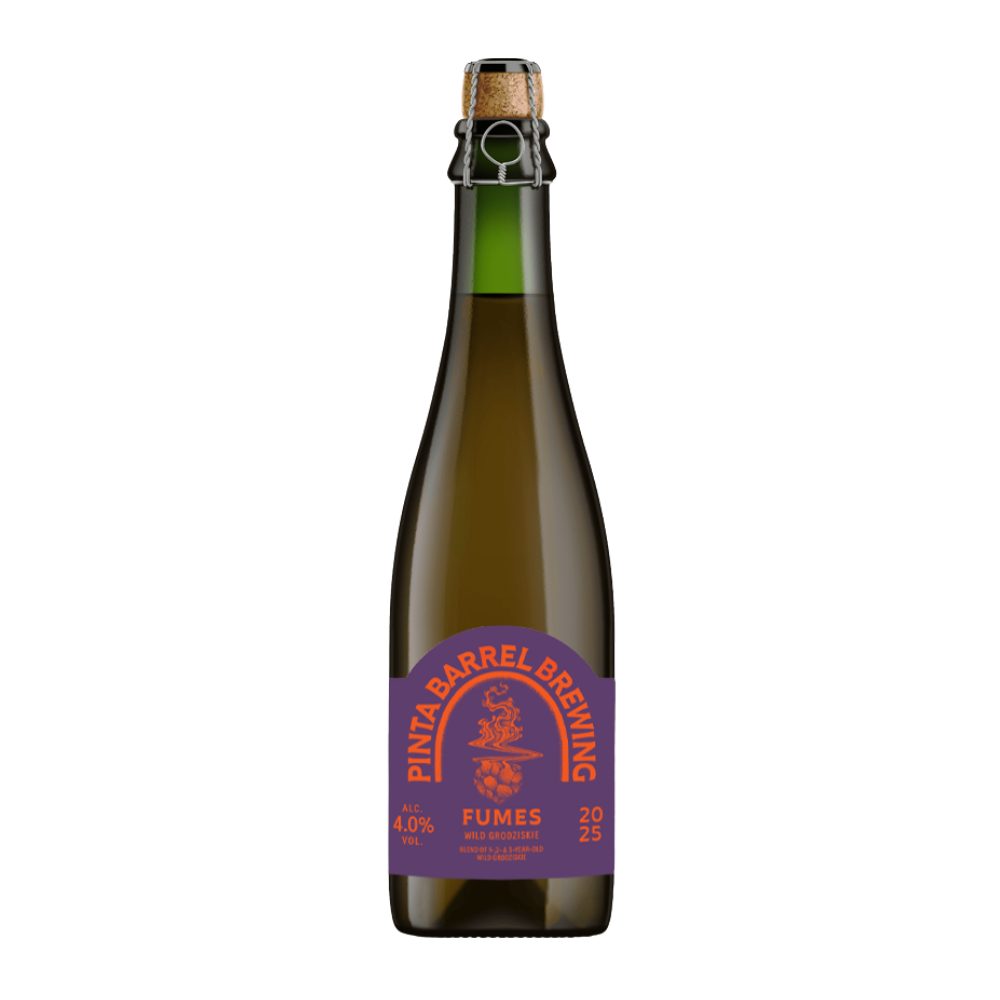 Piwo Pinta Barrel Brewing Fumes 2025 Wild Grodziskie 4% 375 ml