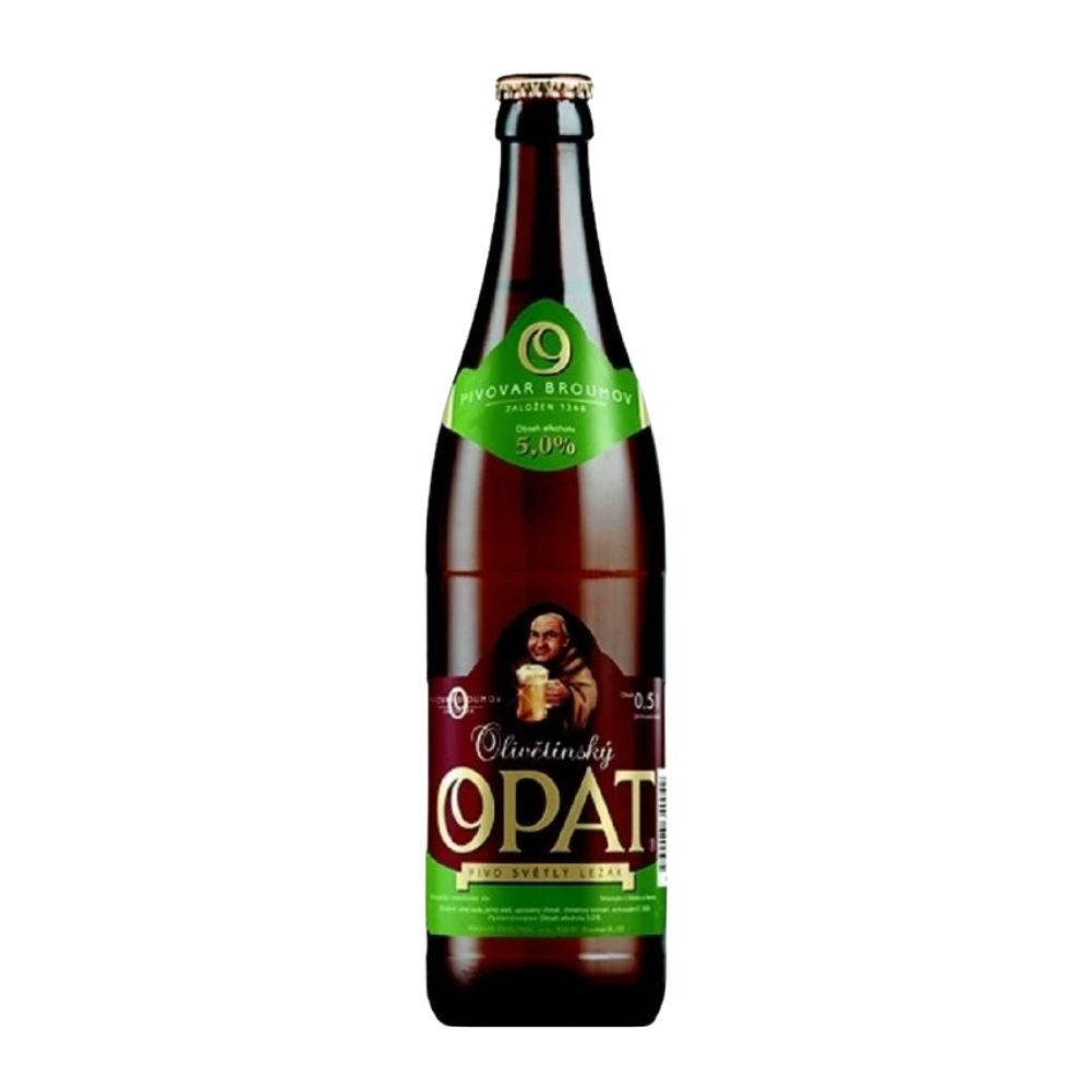 Piwo  Opat 12 Svetly Lezak 5% 500 ml zwrotna