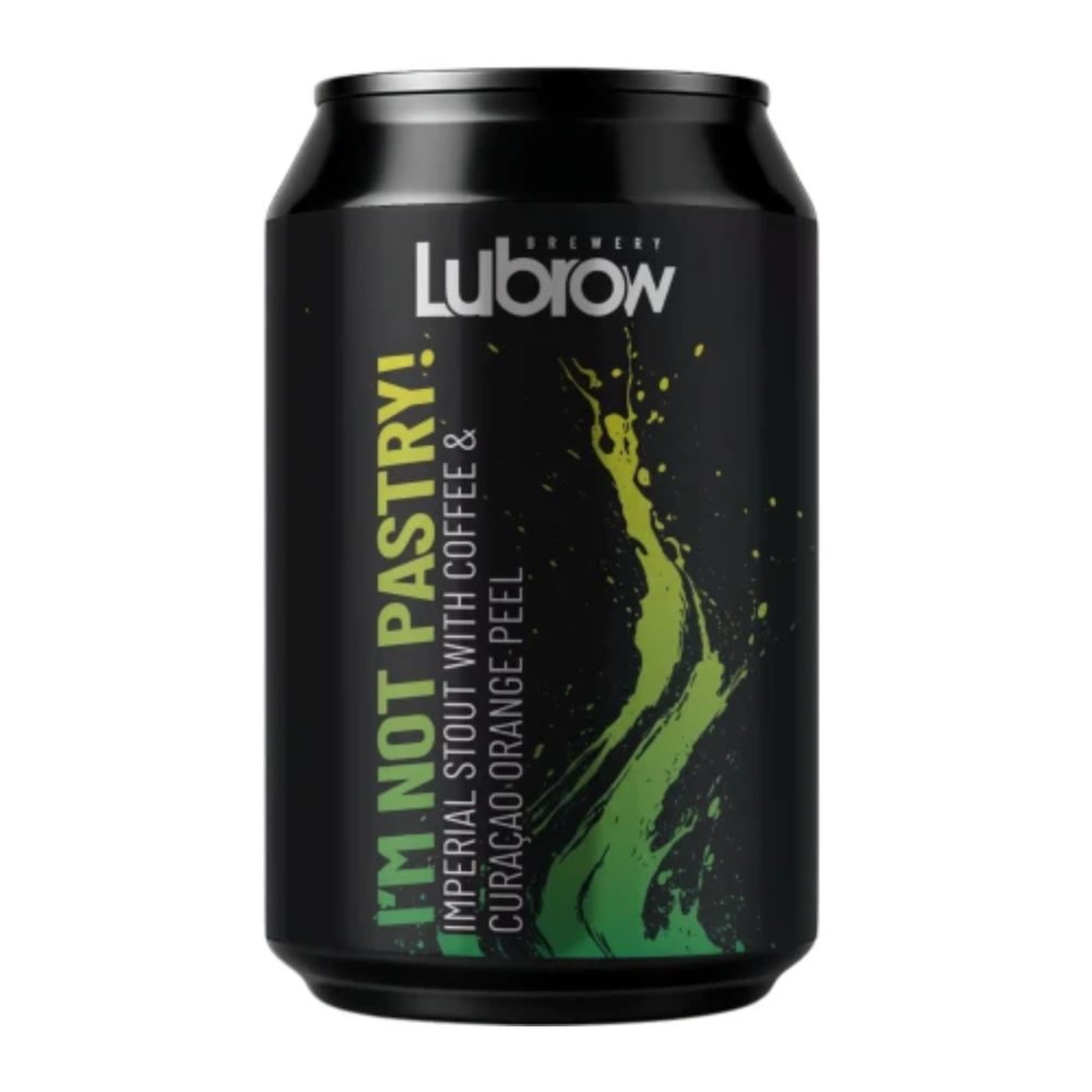 Piwo Lubrow I'm not Pastry Coffee & Curacao Orange Imperial Stout 11% 330 ml puszka DRS