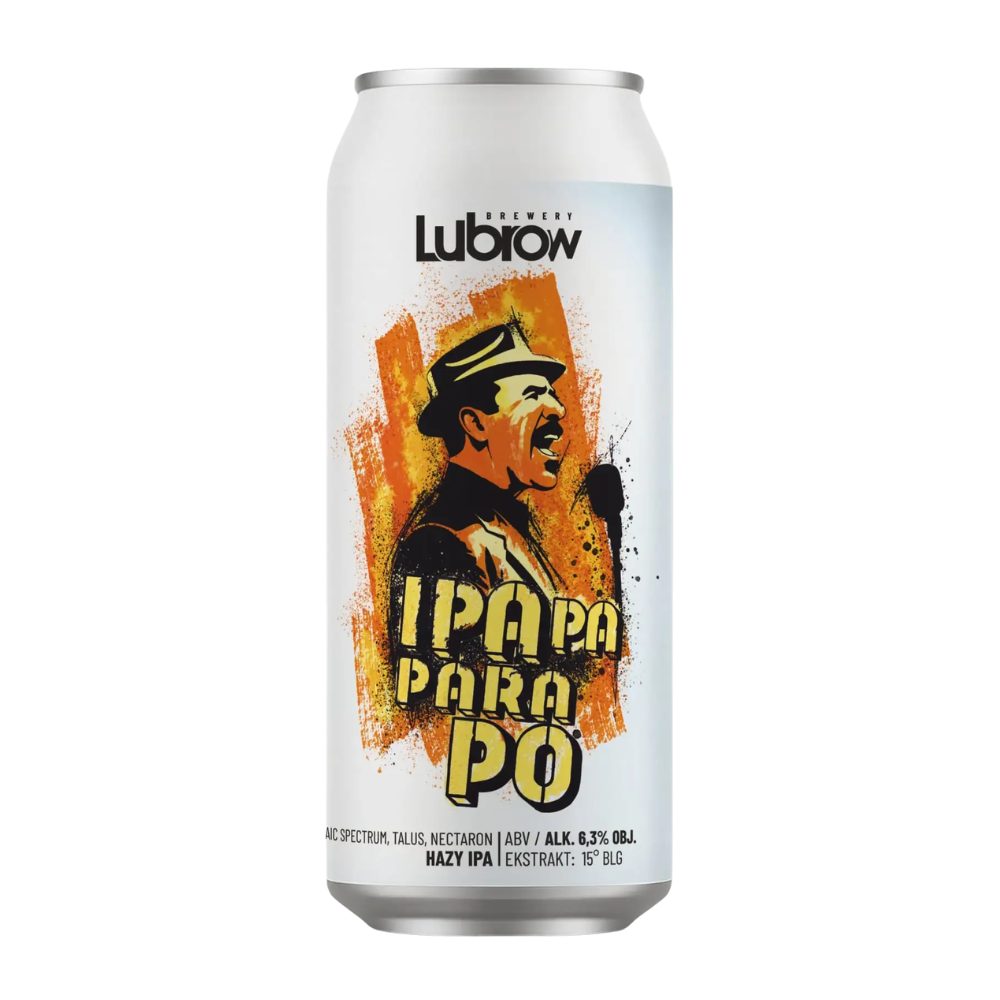 Piwo Lubrow IPA Pa Para Po! 6,3% 500 ml puszka DRS