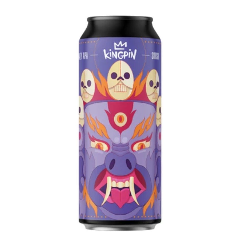 Piwo Kingpin Swish Hazy APA 5,2% 500 ml puszka