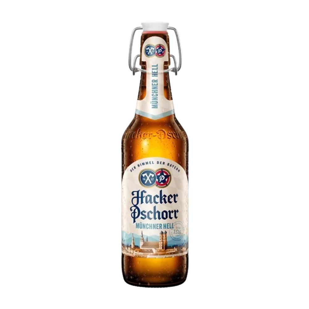Piwo Hacker Pschorr Munchner Hell 5% 500 ml zwrotna