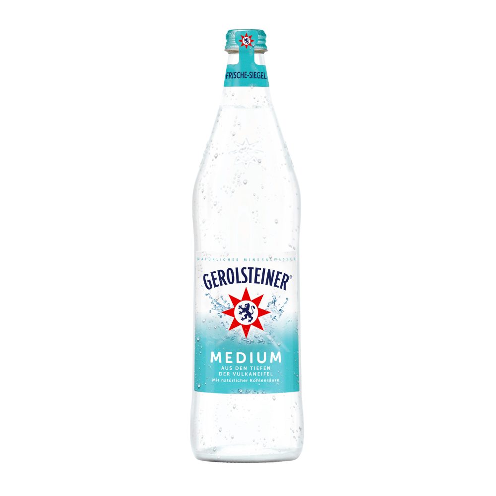 Woda Gerolsteiner Gourment Medium 500 ml zwrotna