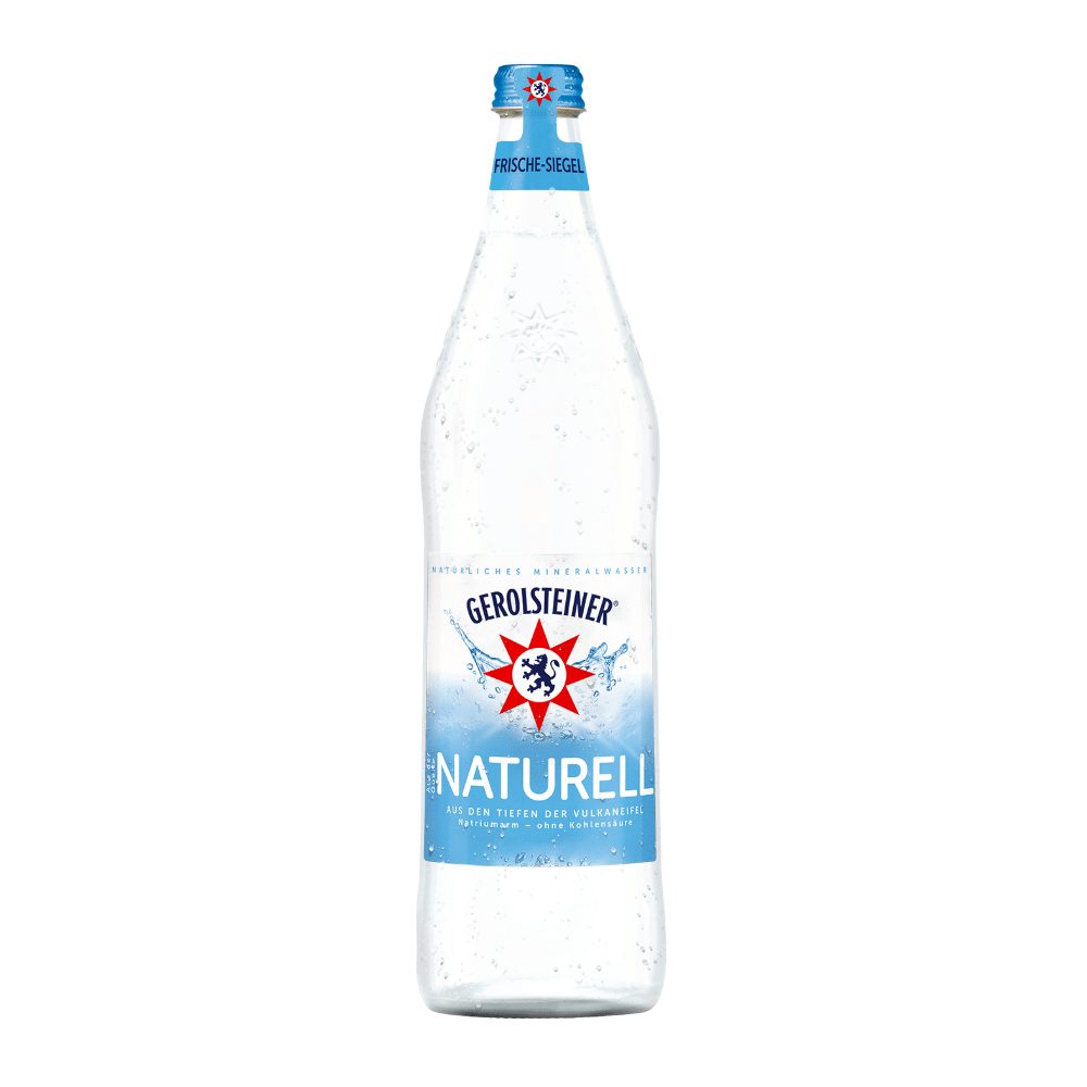 Woda Gerolsteiner Gourment Naturell 500 ml zwrotna