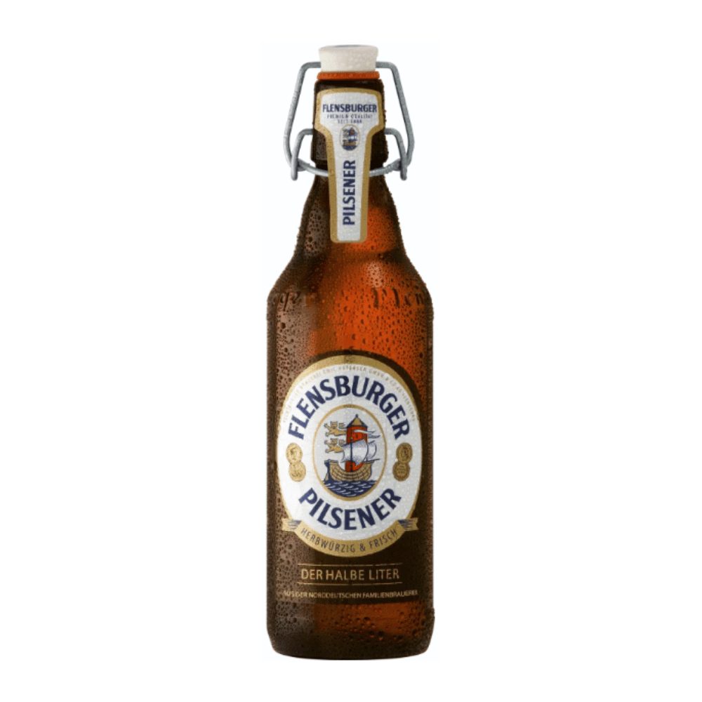 Piwo Flensburger Pilsener 4,8% 500 ml zwrotna
