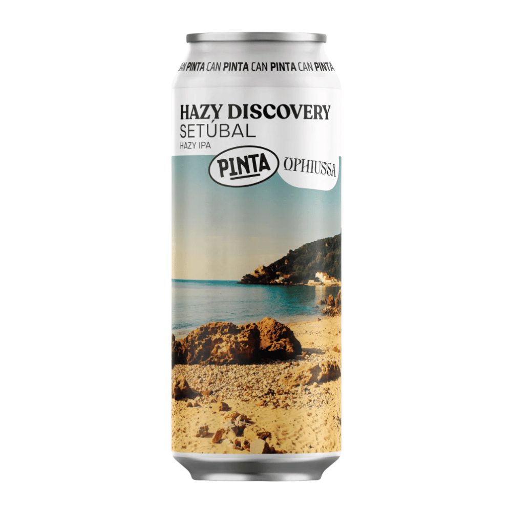 Piwo Pinta Hazy Discovery Setubal Hazy IPA 6,5% 500 ml puszka DRS