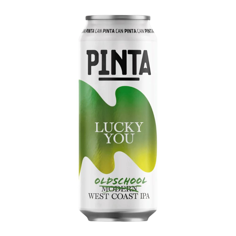 Piwo Pinta Lucky You Oldschool West Coast IPA 3,5% 500 ml puszka DRS
