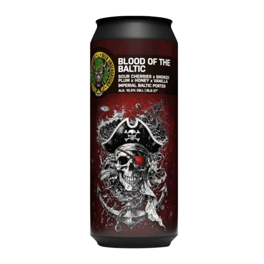 Piwo Piwne Podziemie Blood of The Baltic Imperial Baltic Porter % 500 ml Puszka DRS