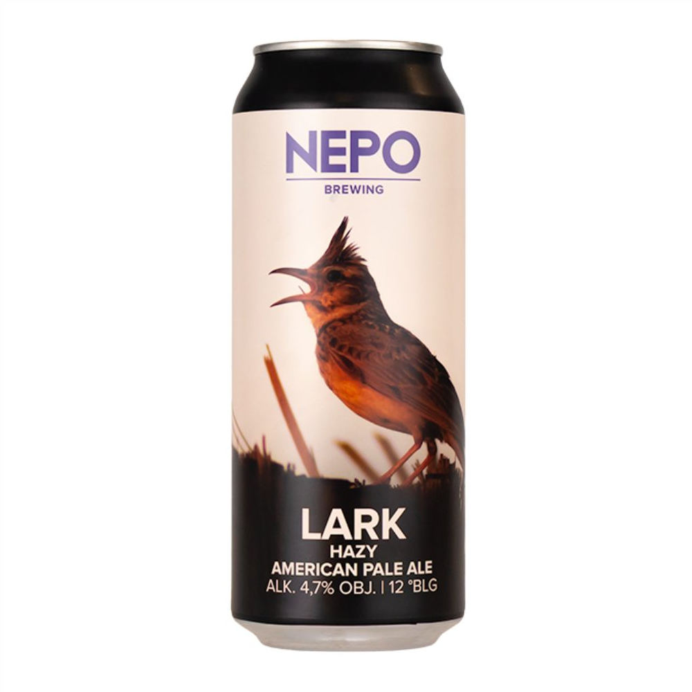 Piwo Nepomucen Lark Hazy APA 4,9% 500 ml puszka DRS