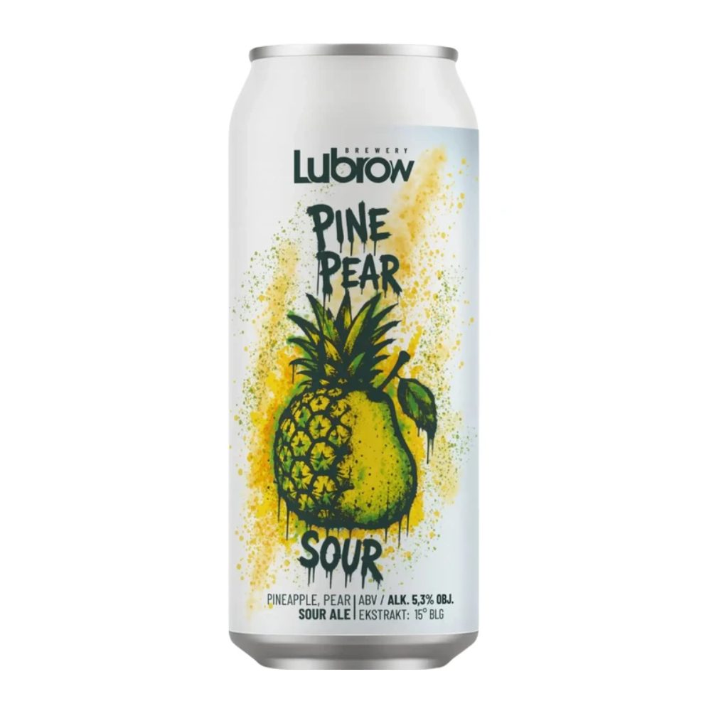 Piwo Lubrow Pine Pear Sour 5,3% 500 ml puszka DRS