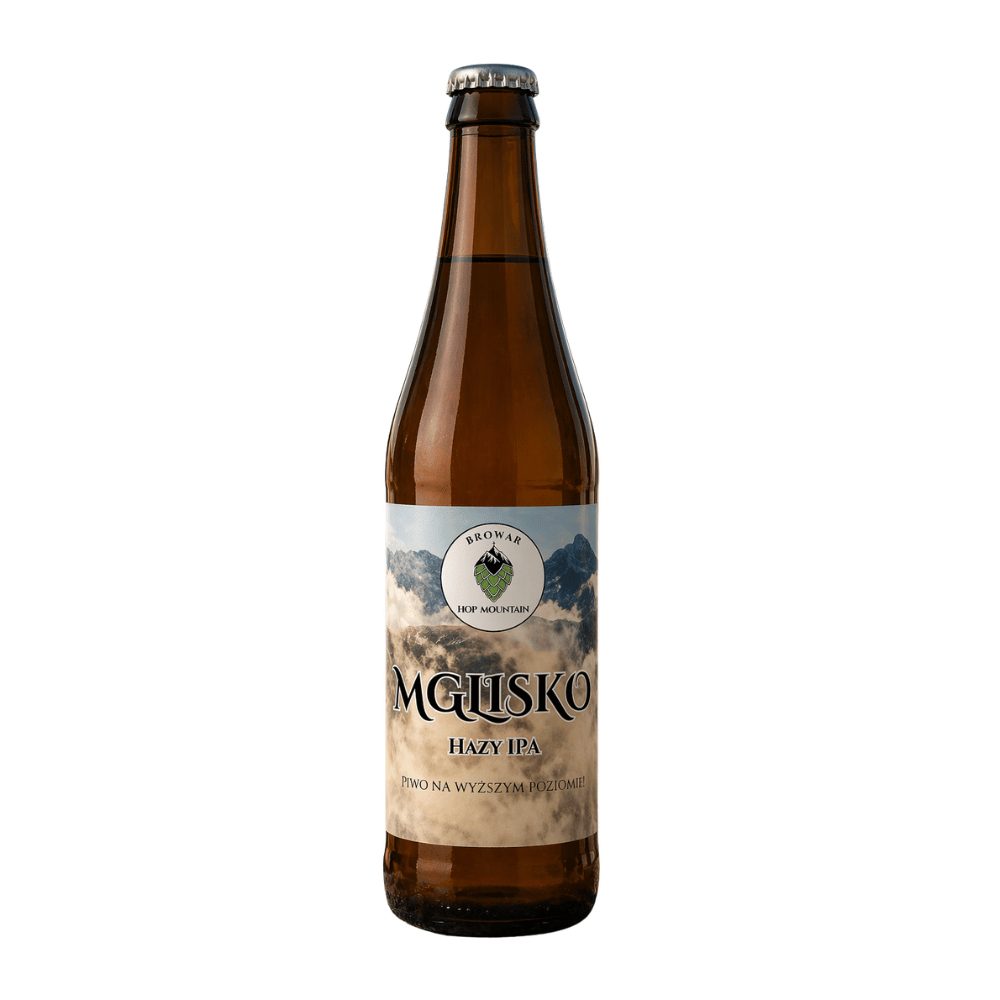 Piwo Browar Hop Mountain Mglisko Hazy IPA 6,4% 500 ml