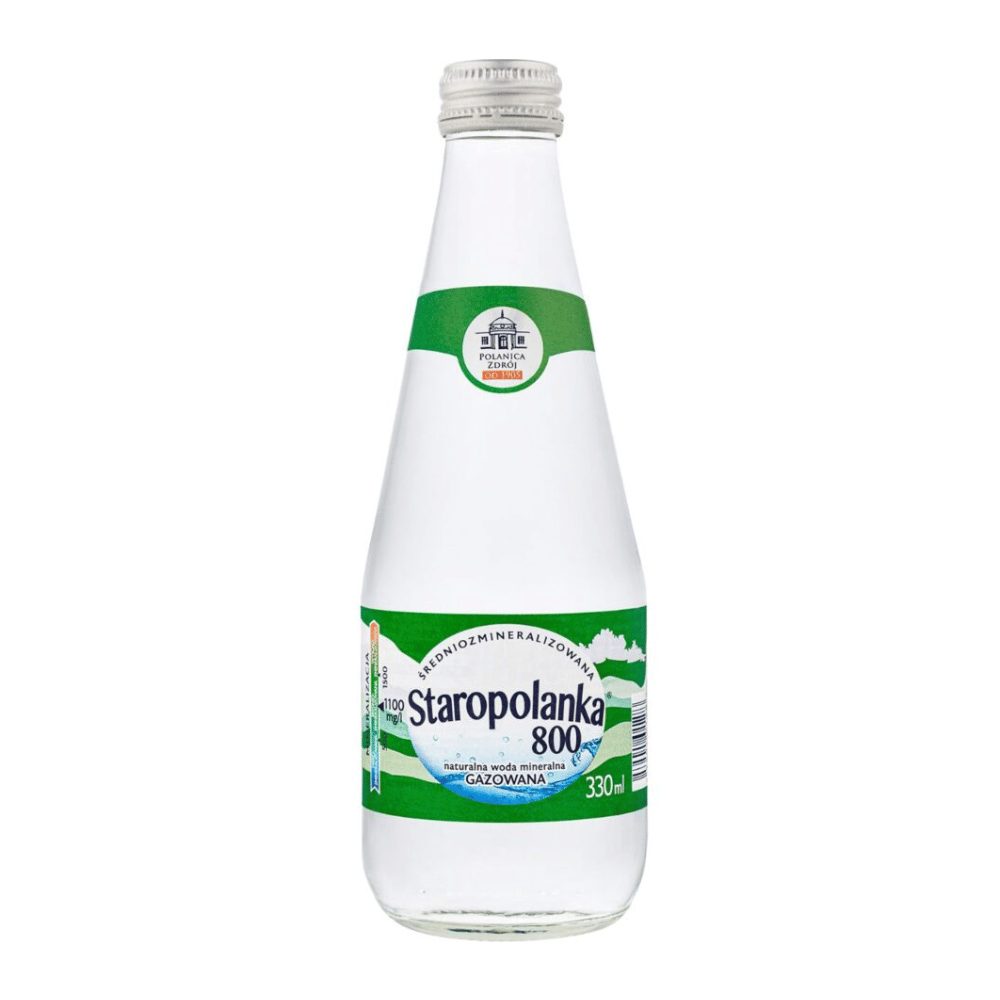 Woda Staropolanka gazowana 330 ml