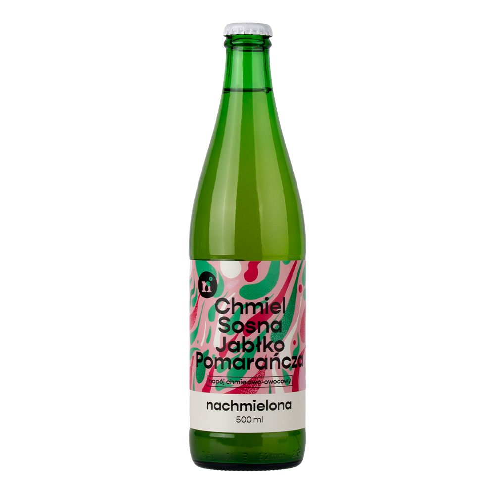 Napój Nepomucen Nachmielona Chmiel+Sosna+Jabłko+Pomarańcza 0% 500 ml