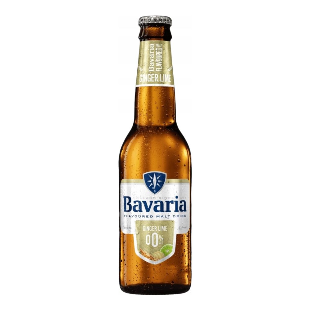 Piwo Bavaria Ginger Lime 0% 330 ml