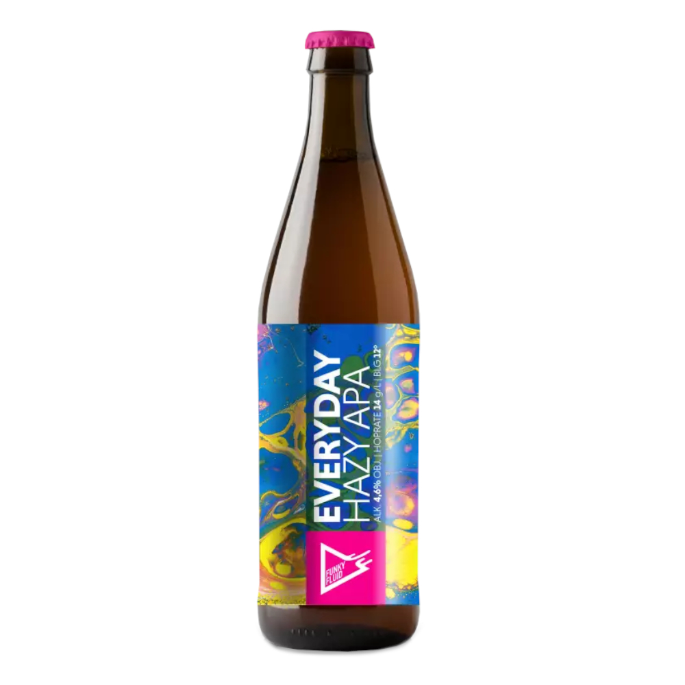 Piwo Funky Fluid Everyday Hazy APA 4,6% 500 ml