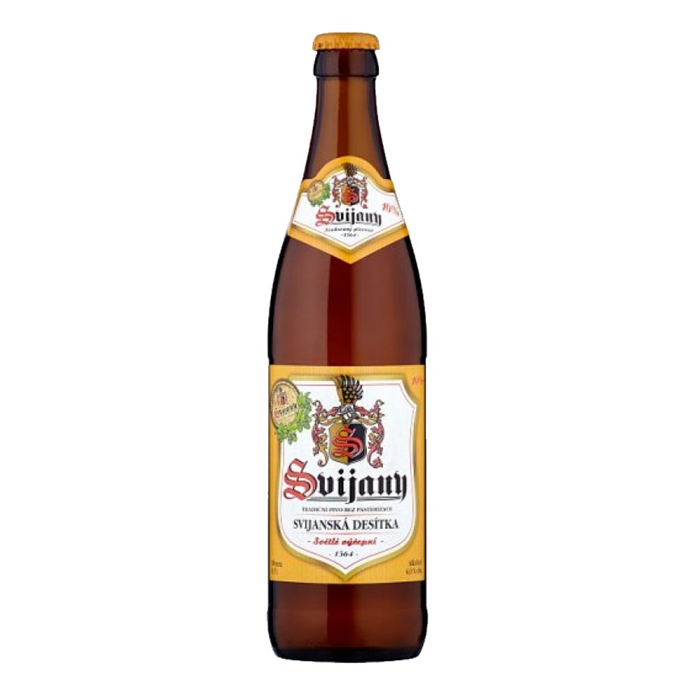 Piwo Svijany Desitka 4% 500 ml