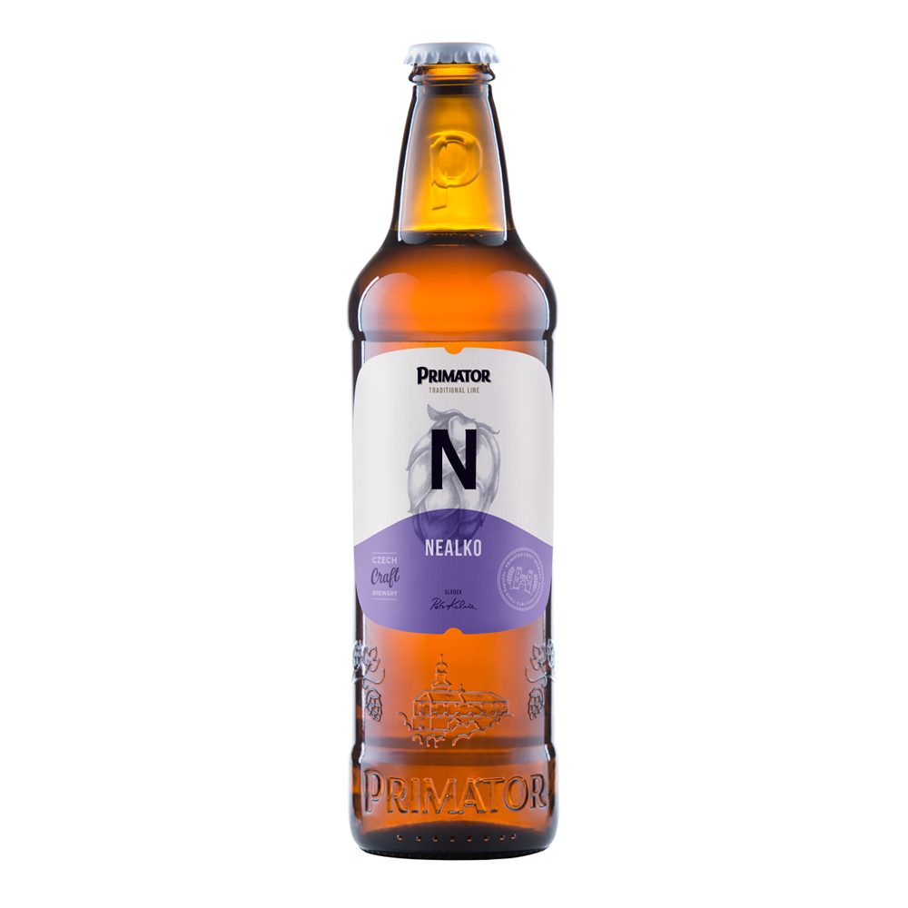Piwo Primator Nealko 500 ml bezalkoholowe