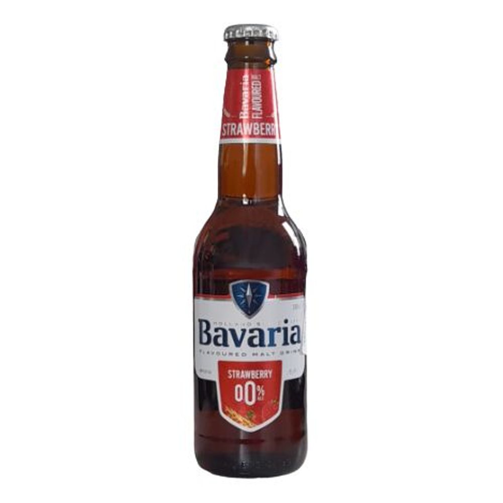 Piwo Bavaria Strawberry 0% 330 ml