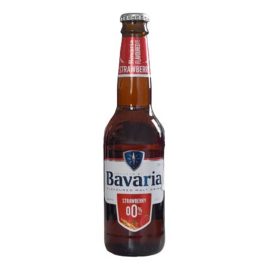Piwo Bavaria Strawberry 0% 330 ml