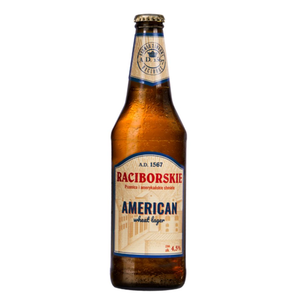 Piwo Browar Zamkowy Raciborskie Pszeniczne 5,5% 500 ml