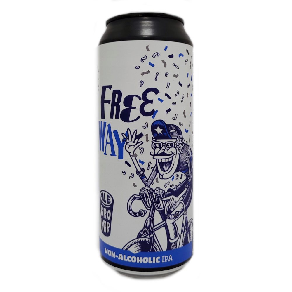 Piwo AleBrowar Free Way IPA 0% 500 ml puszka