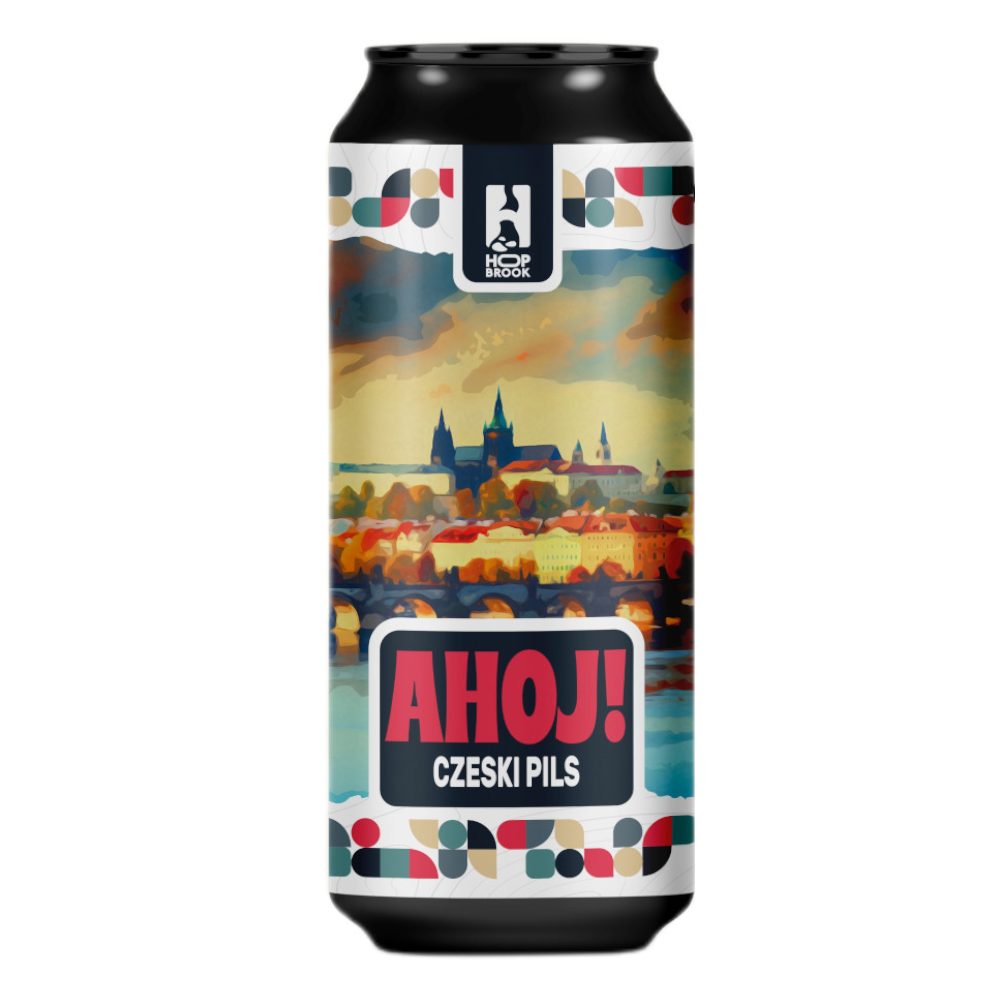 Piwo Hop Brook Czeski Pils Ahoj 5% 500 ml