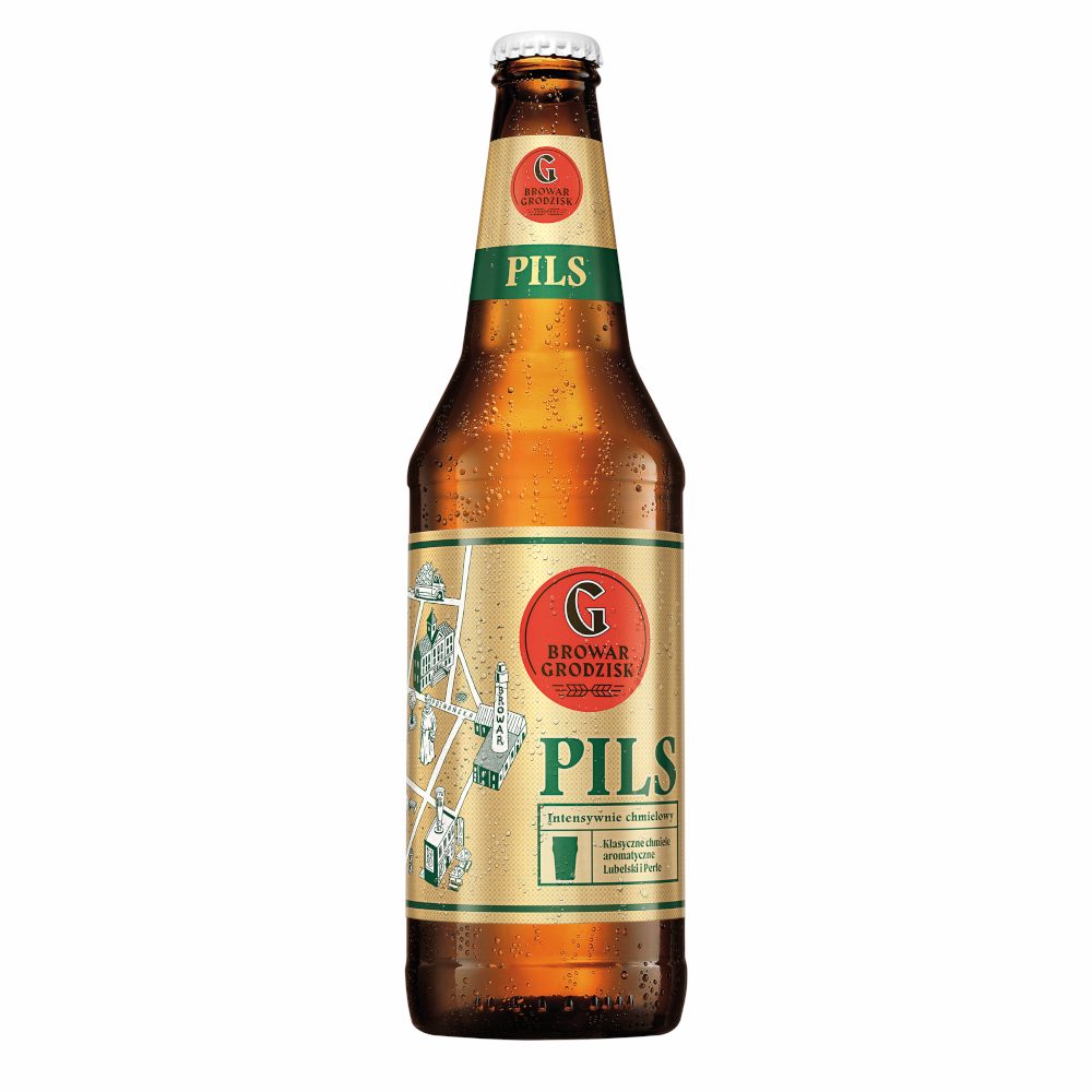 Piwo Grodzisk Pils 4,8% 500 ml