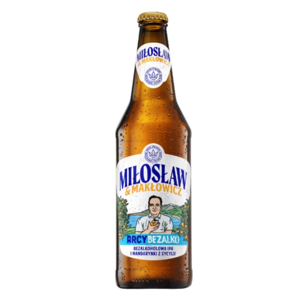 Piwo Miłosław & Makłowicz ArcyBezalko IPA 0% 500 ml