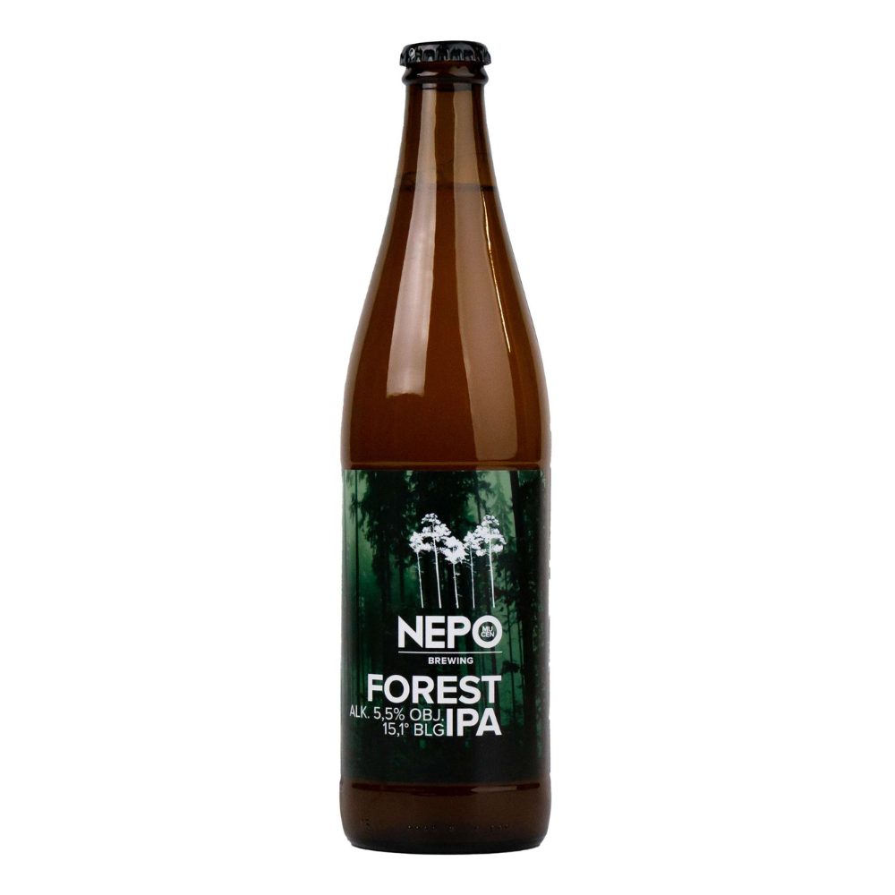 Piwo Nepo Forest IPA 5,5% 500 ml butelka