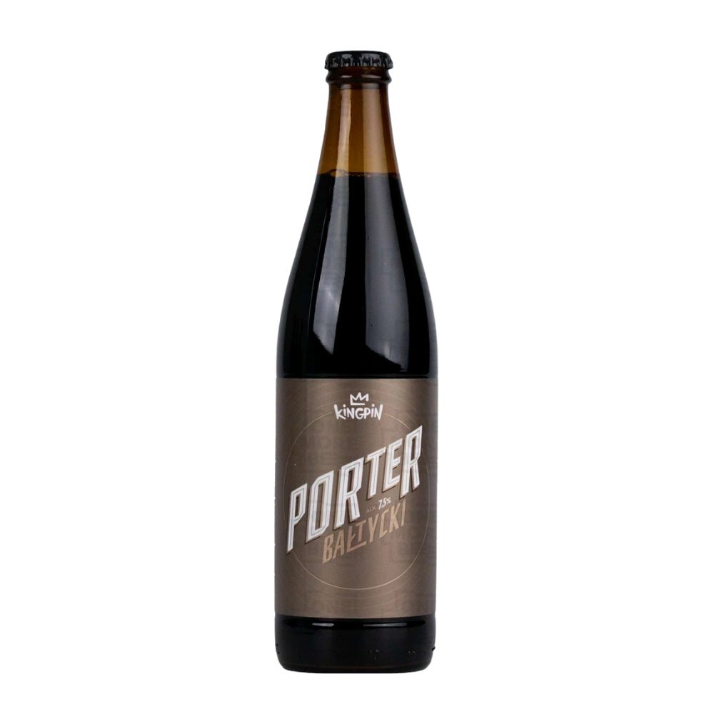 Piwo Kingpin Porter Bałtycki 7,5% 500 ml