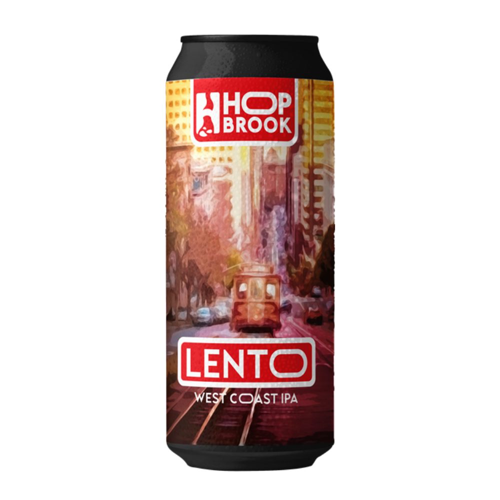 Piwo Hop Brook Lento West Coast IPA 6,9% 500 ml Puszka